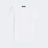 T-shirt basic in jersey di cotone, bianca