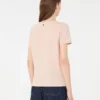 T-shirt basic in jersey di cotone, rosa