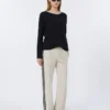 T-shirt basic in jersey, nera T-shirt basic in jersey, nera