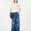 T-shirt in cotone con stampa grafica, bianca T-shirt in cotone con stampa grafica, bianca