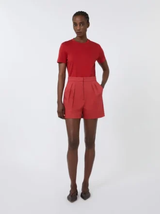 T-shirt in cotone, rosso