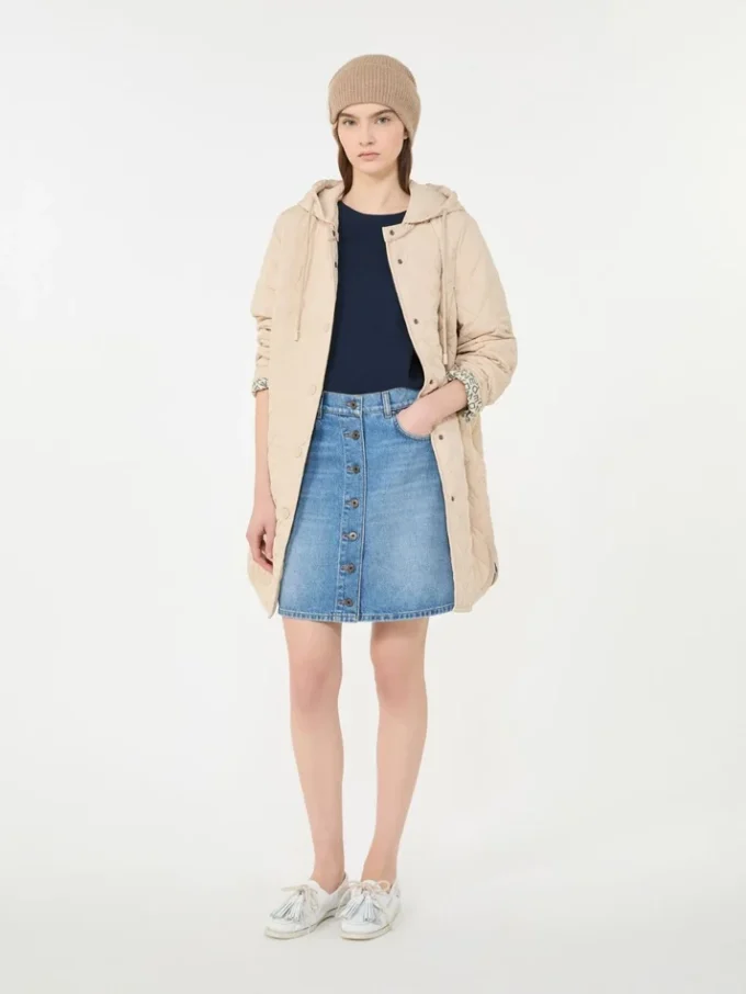 T-shirt in jersey di cotone, blu navy T-shirt in jersey di cotone, blu navy