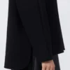 T-shirt in jersey scuba, nero T-shirt in jersey scuba, nero