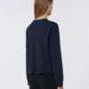 T-shirt oversize in jersey, blu oltremare T-shirt oversize in jersey, blu oltremare