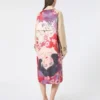 Trench in gabardine idrorepellente con stampa, color prugna Trench in gabardine idrorepellente con stampa, color prugna