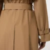 Trench in misto cotone idrorepellente, marrone Trench in misto cotone idrorepellente, marrone