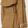 Trench oversize in twill idrorepellente, marrone Trench oversize in twill idrorepellente, marrone