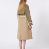 Trench reversibile in gabardine idrorepellente, beige Trench reversibile in gabardine idrorepellente, beige