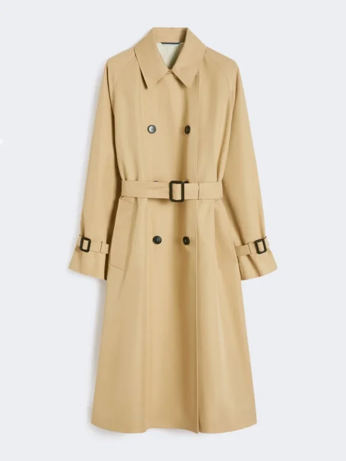 Trench reversibile in gabardine idrorepellente, beige Trench reversibile in gabardine idrorepellente, beige