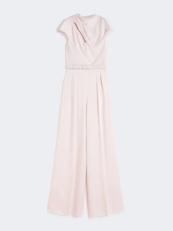 Tuta in raso Envers, rosa