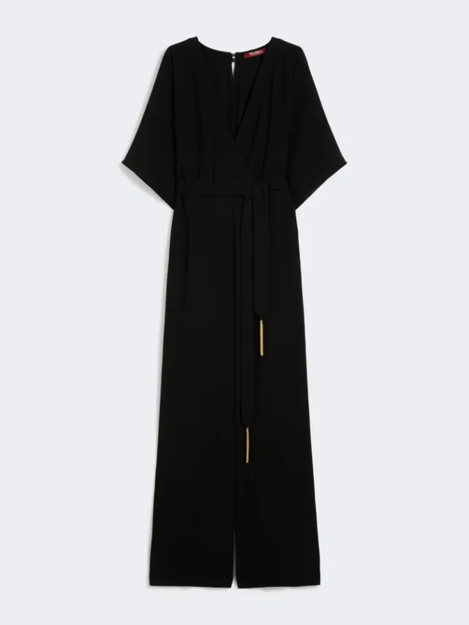 Tuta leggera in cady, nera