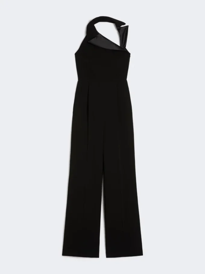 Tuta leggera in cady, nera